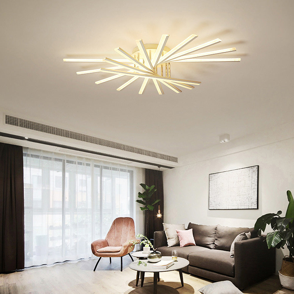 Metal Nordic Minimalist Creativity LED Ceiling Light
