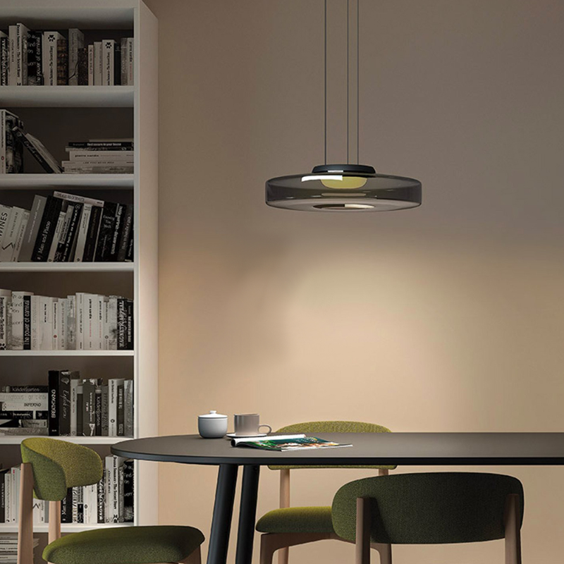 Creative Modern Round Glass Pendant Light