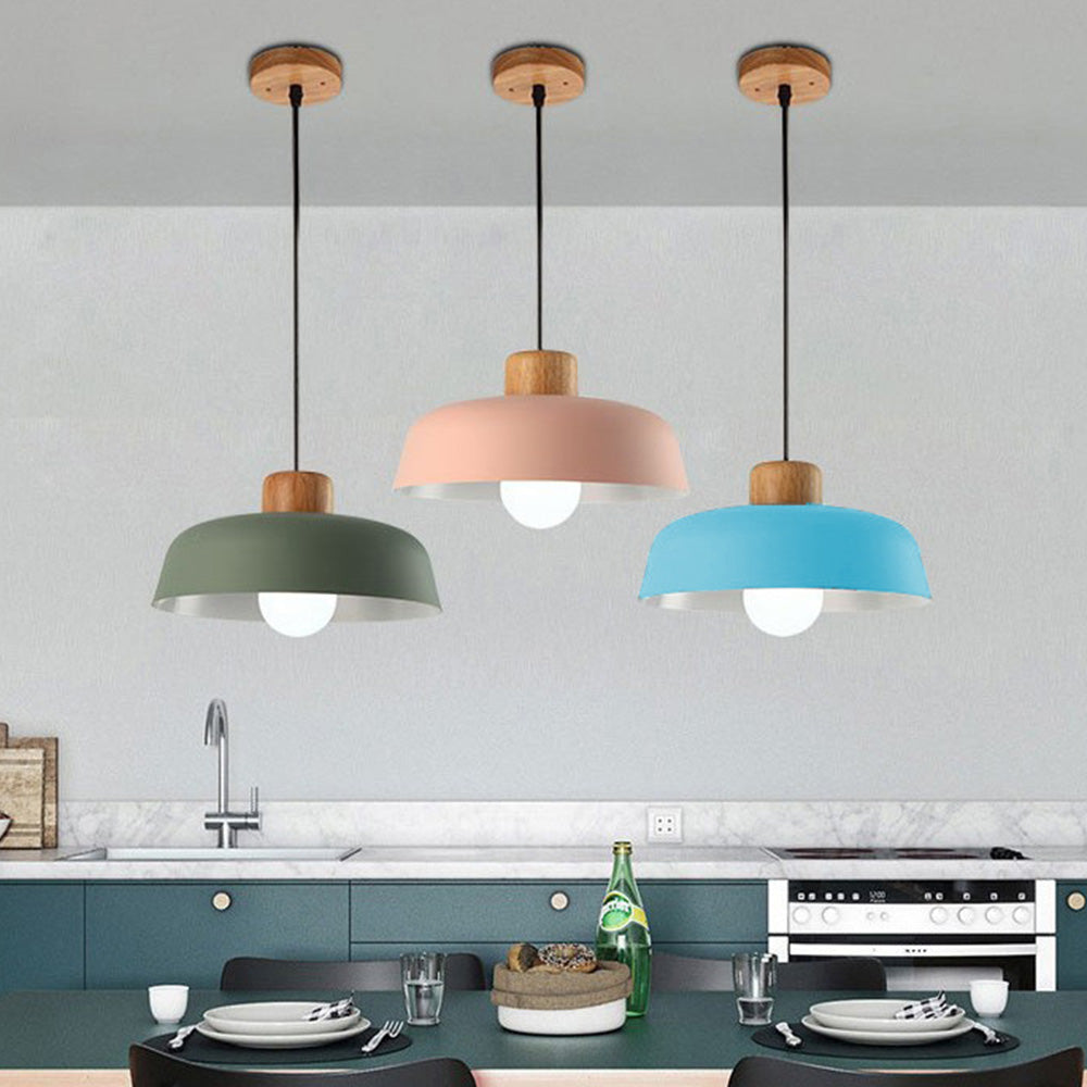 Nordic Wooden Creative Pendant Lamp