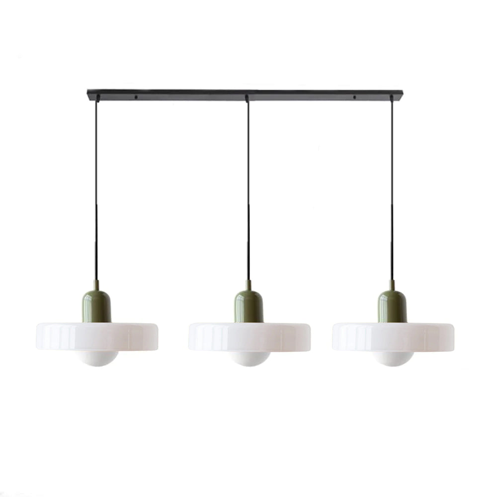 3 Heads Modern Art Decor Glass Pendant Light