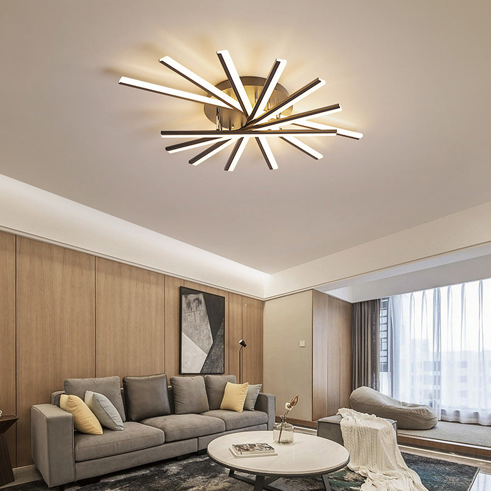 Metal Nordic Minimalist Creativity LED Ceiling Light