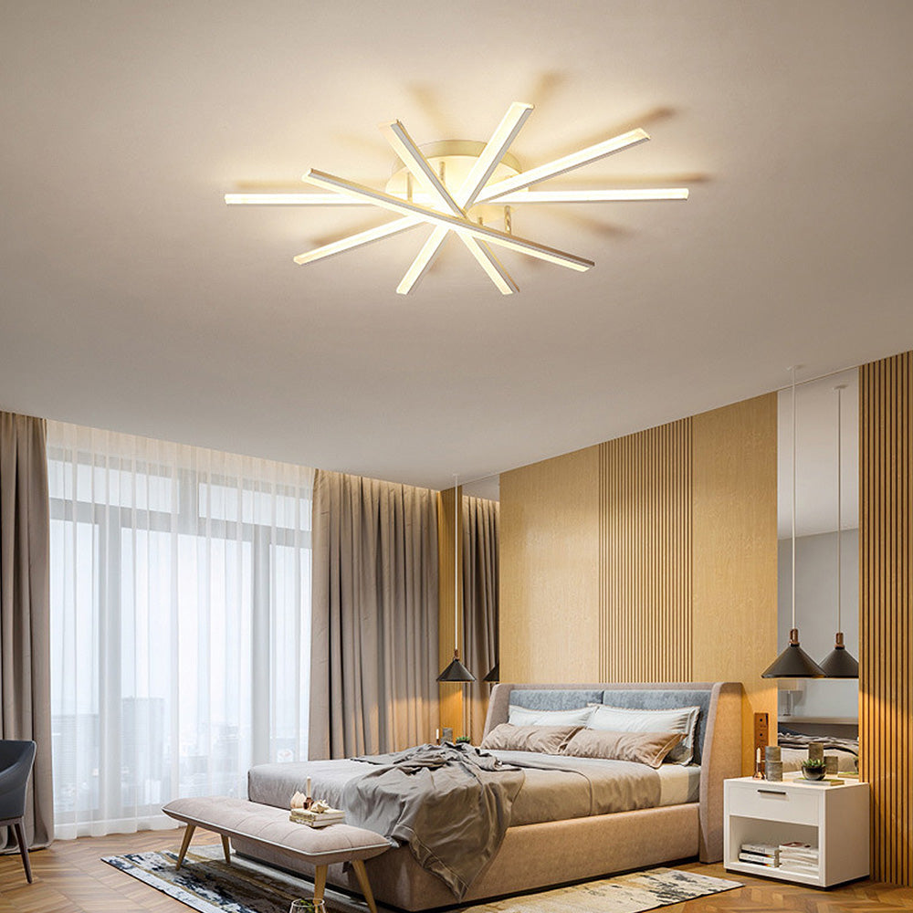 Metal Nordic Minimalist Creativity LED Ceiling Light