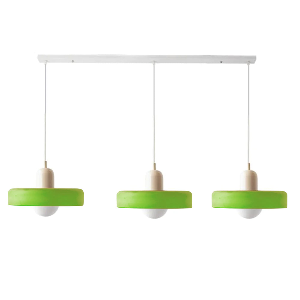 3 Heads Modern Art Decor Glass Pendant Light