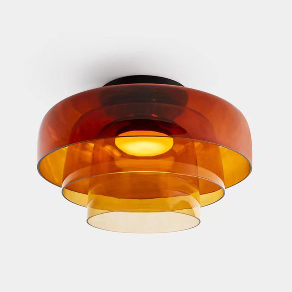 Nordic Designer Medieval Glass Ceiling Lamp