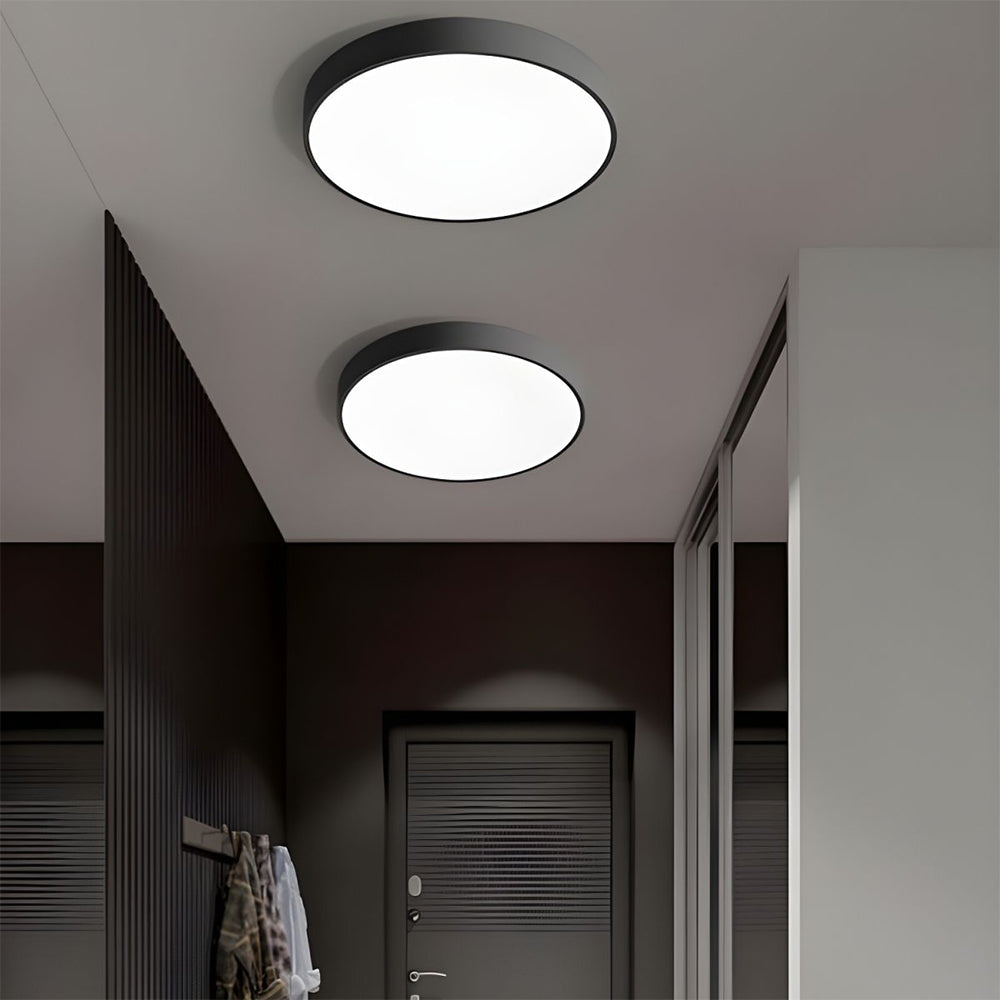 Circular Modern LED Flush Mount Ceiling Light