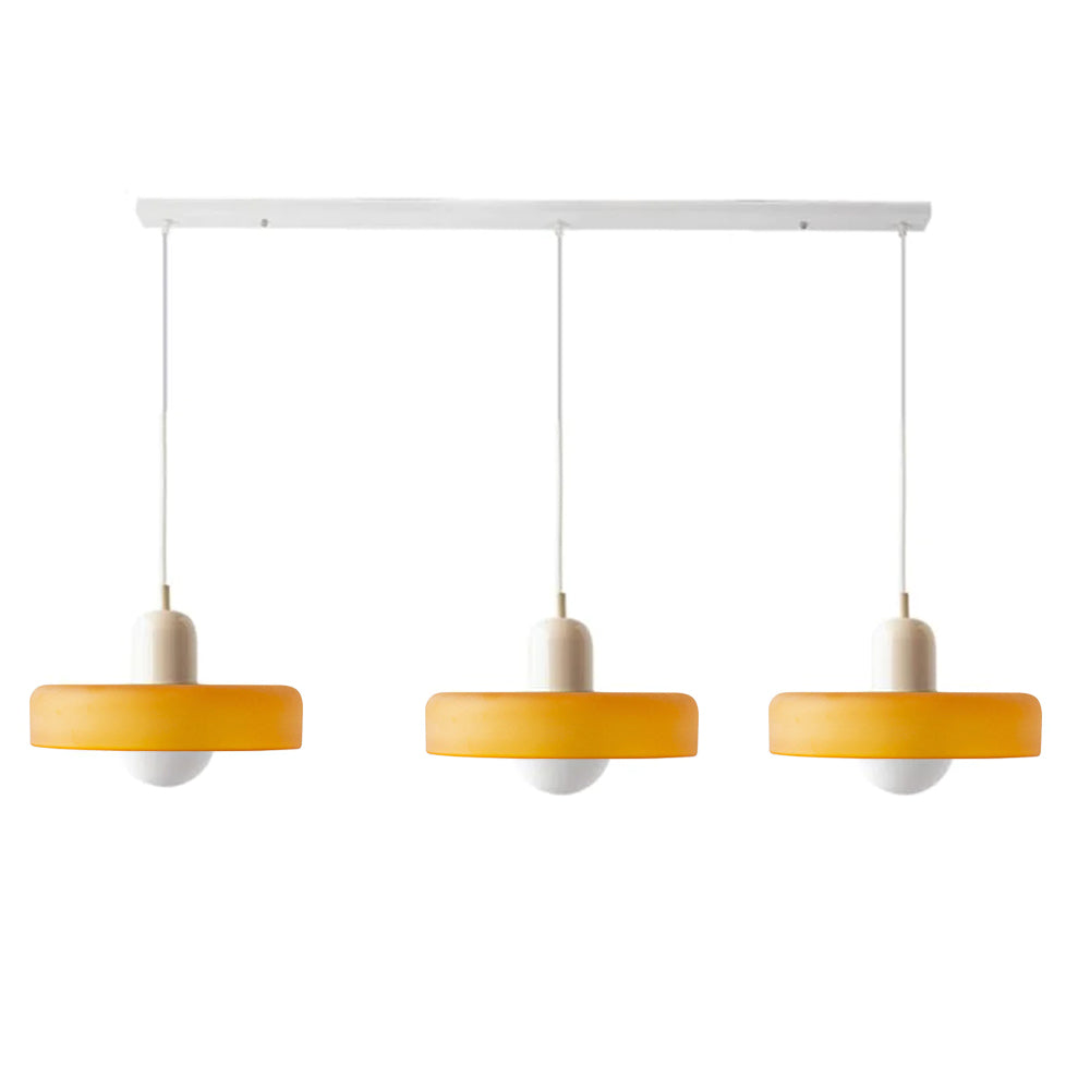 3 Heads Modern Art Decor Glass Pendant Light