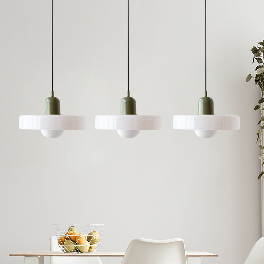 3 Heads Modern Art Decor Glass Pendant Light