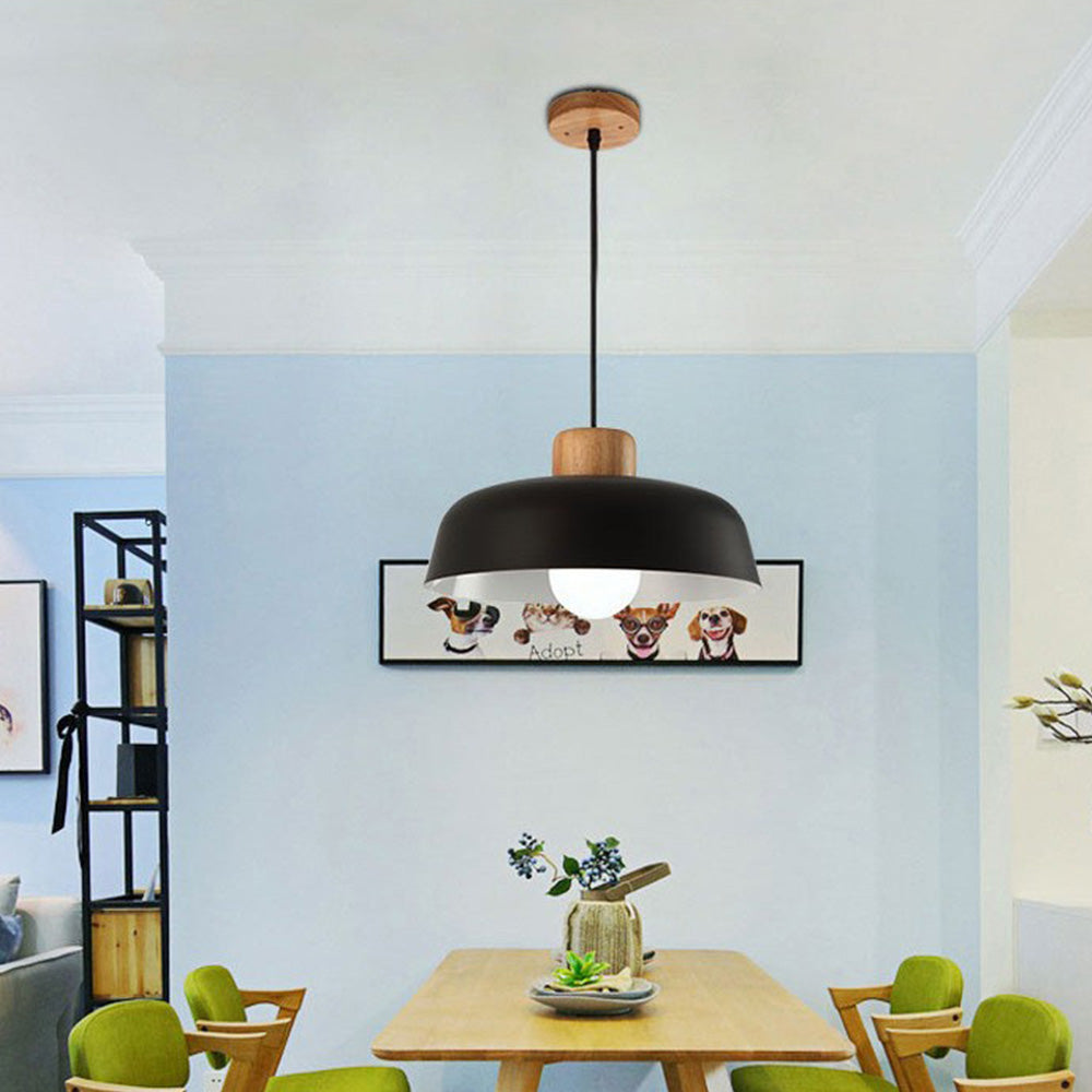 Nordic Wooden Creative Pendant Lamp