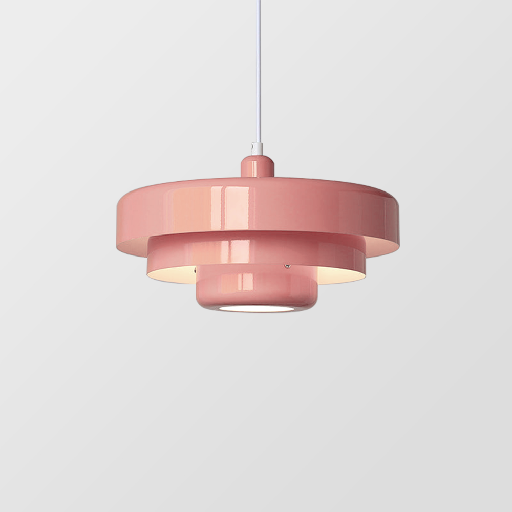 Mid Century Bauhaus Iron Pendant Lamp