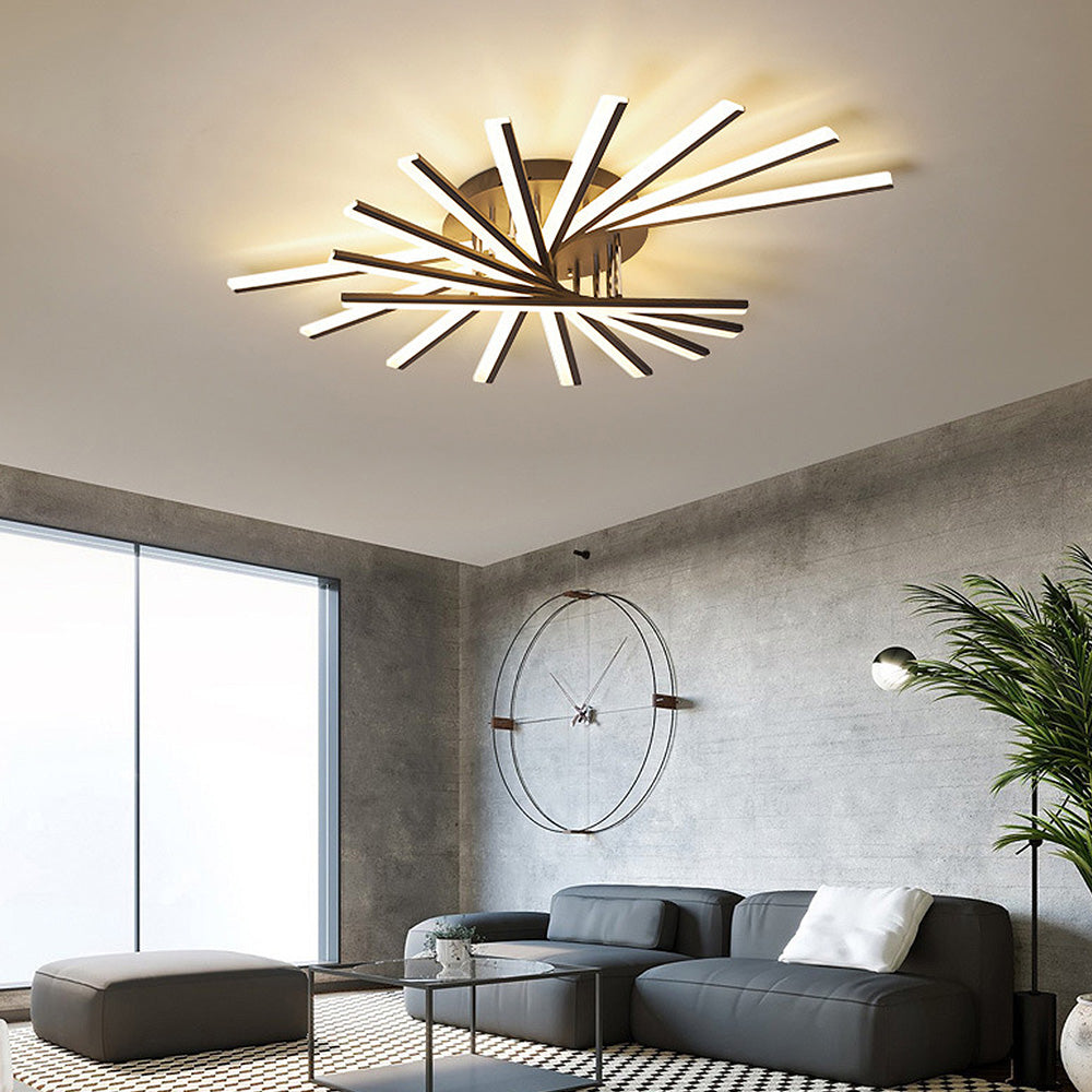 Metal Nordic Minimalist Creativity LED Ceiling Light