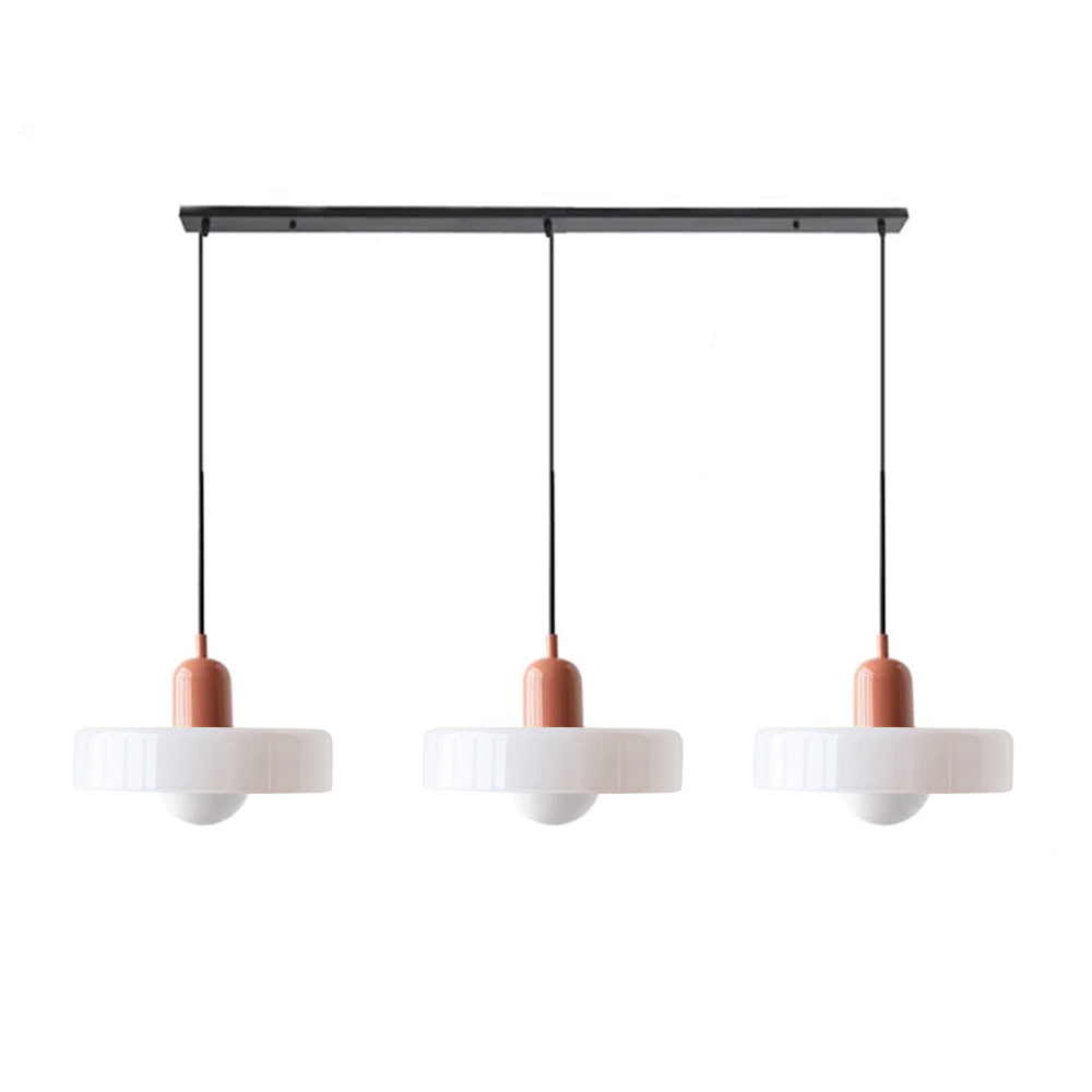 3 Heads Modern Art Decor Glass Pendant Light