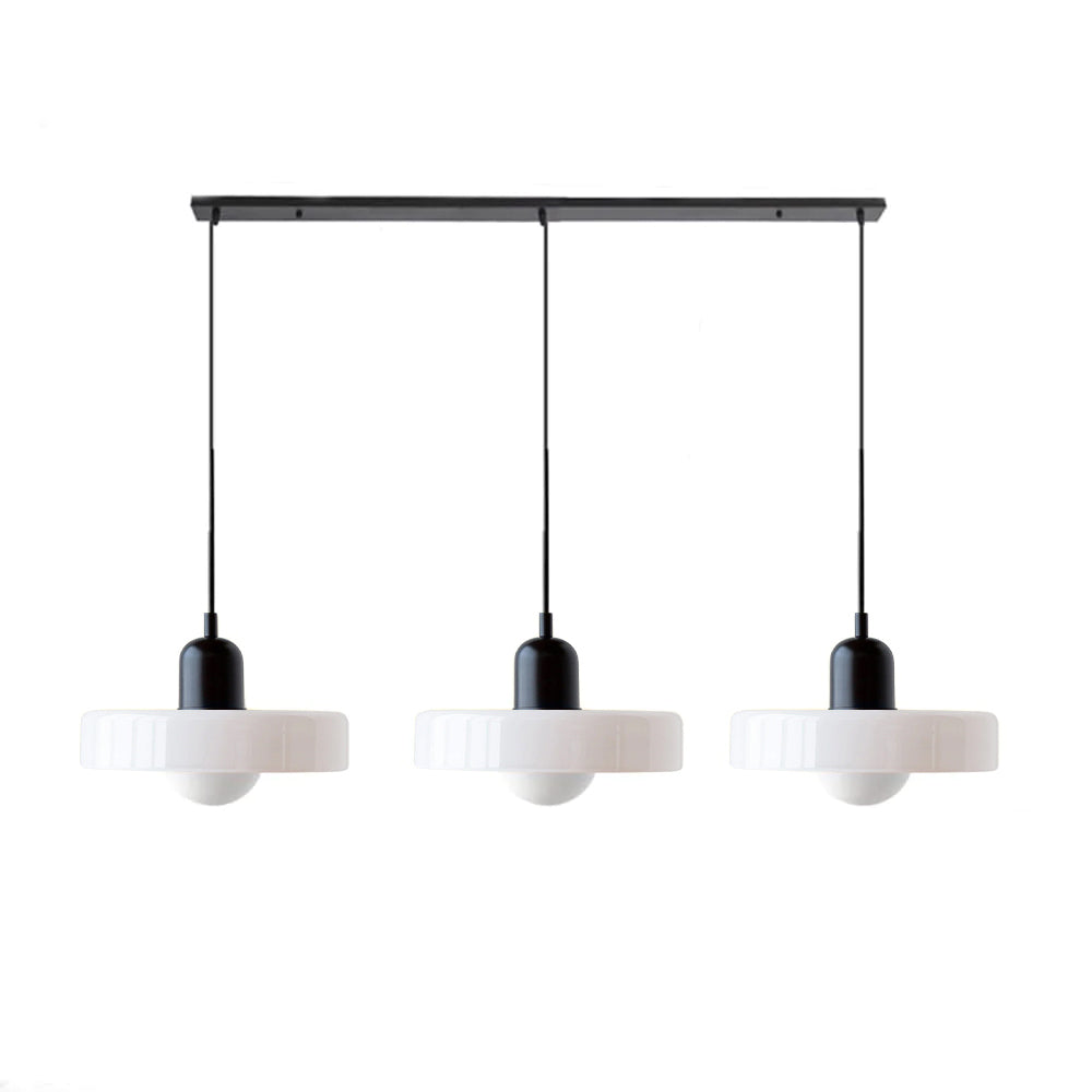 3 Heads Modern Art Decor Glass Pendant Light