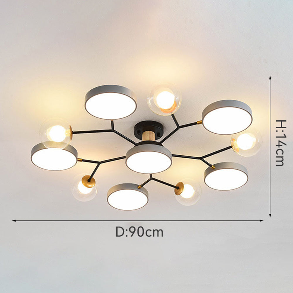 Creative Branch LED Ceiling Light For Living Room