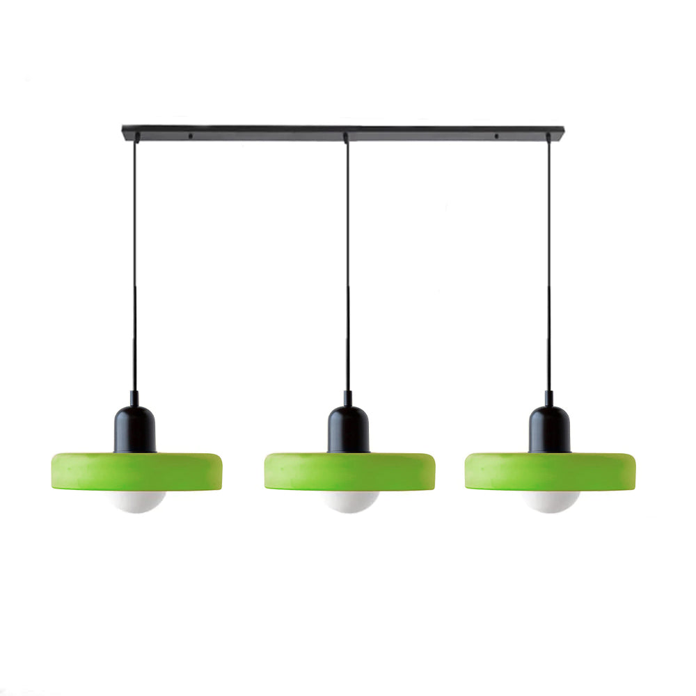 3 Heads Modern Art Decor Glass Pendant Light