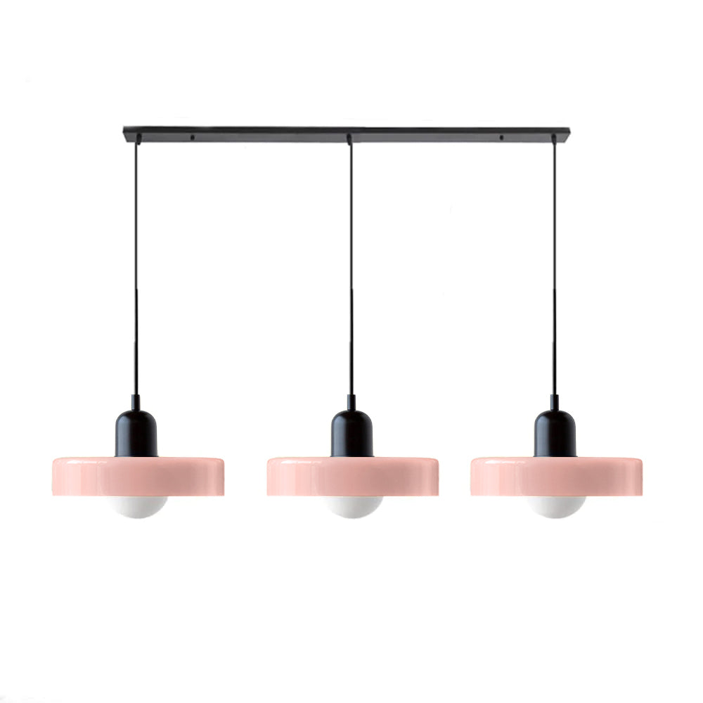3 Heads Modern Art Decor Glass Pendant Light