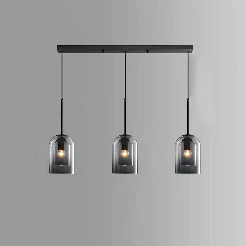 Double Layer Minimalist Small Pendant Light For Dining Room
