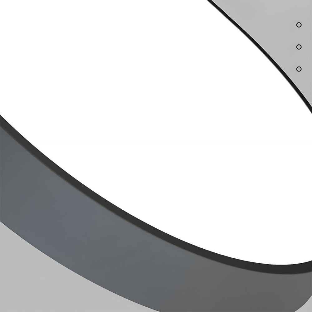 Circular Modern LED Flush Mount Ceiling Light