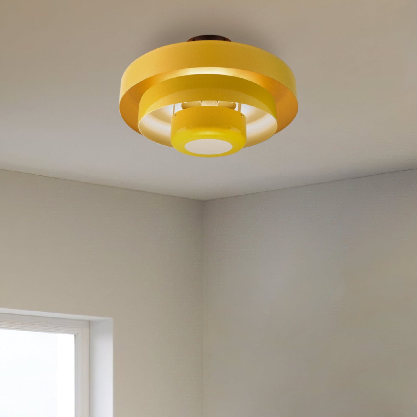 Iron Mid-Century Ceiling Lights