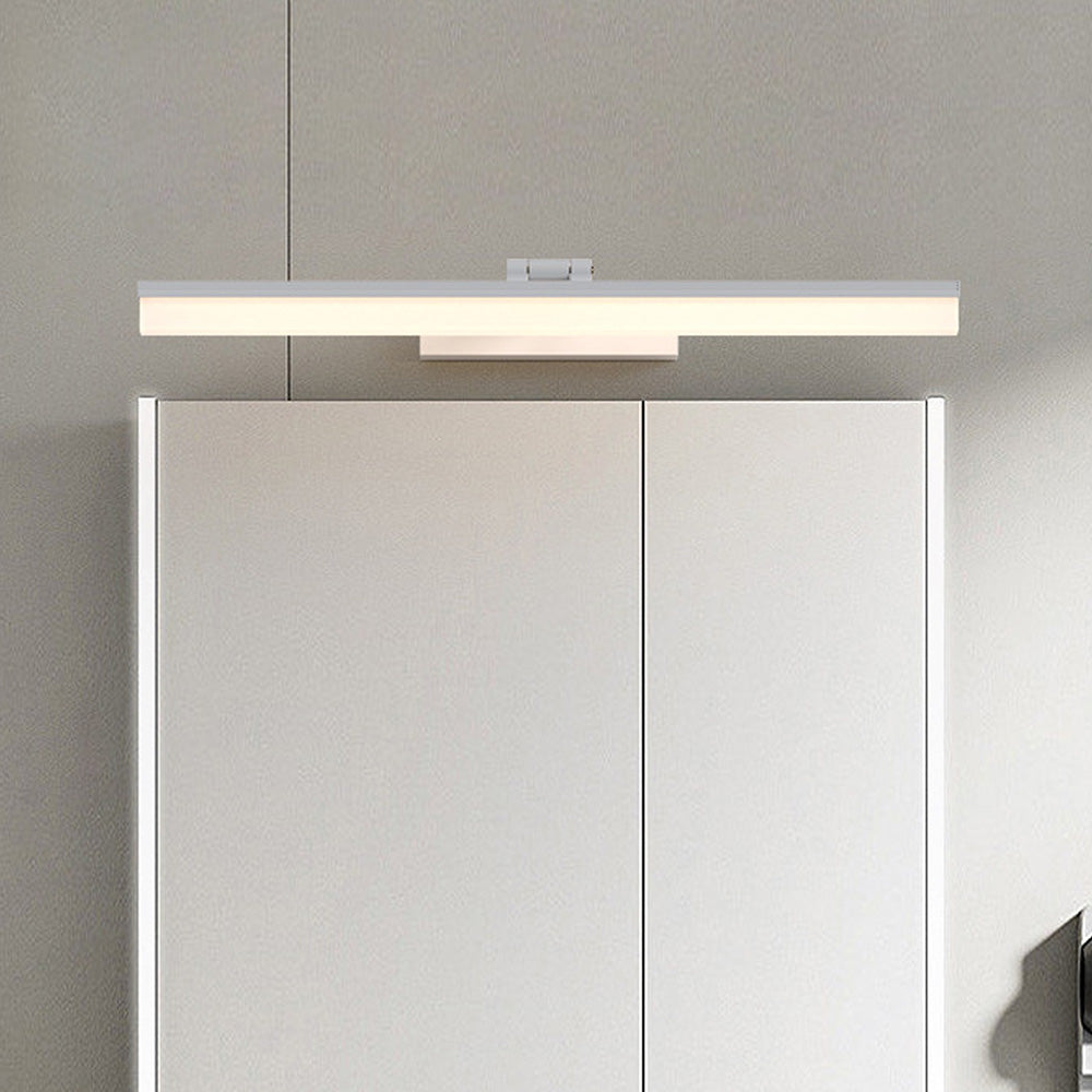 Black Contemporary LED Mirror Bathroom Wall Light