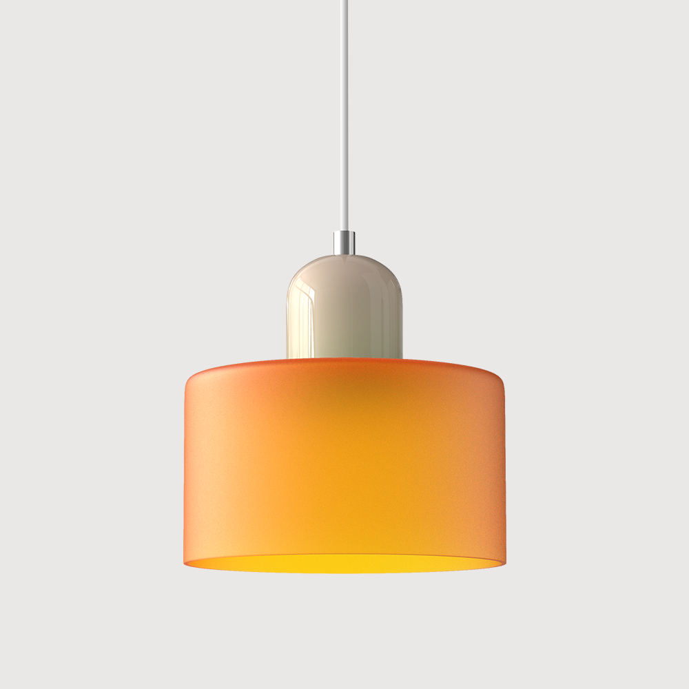 Bauhaus Small Glass Art Pendant Light