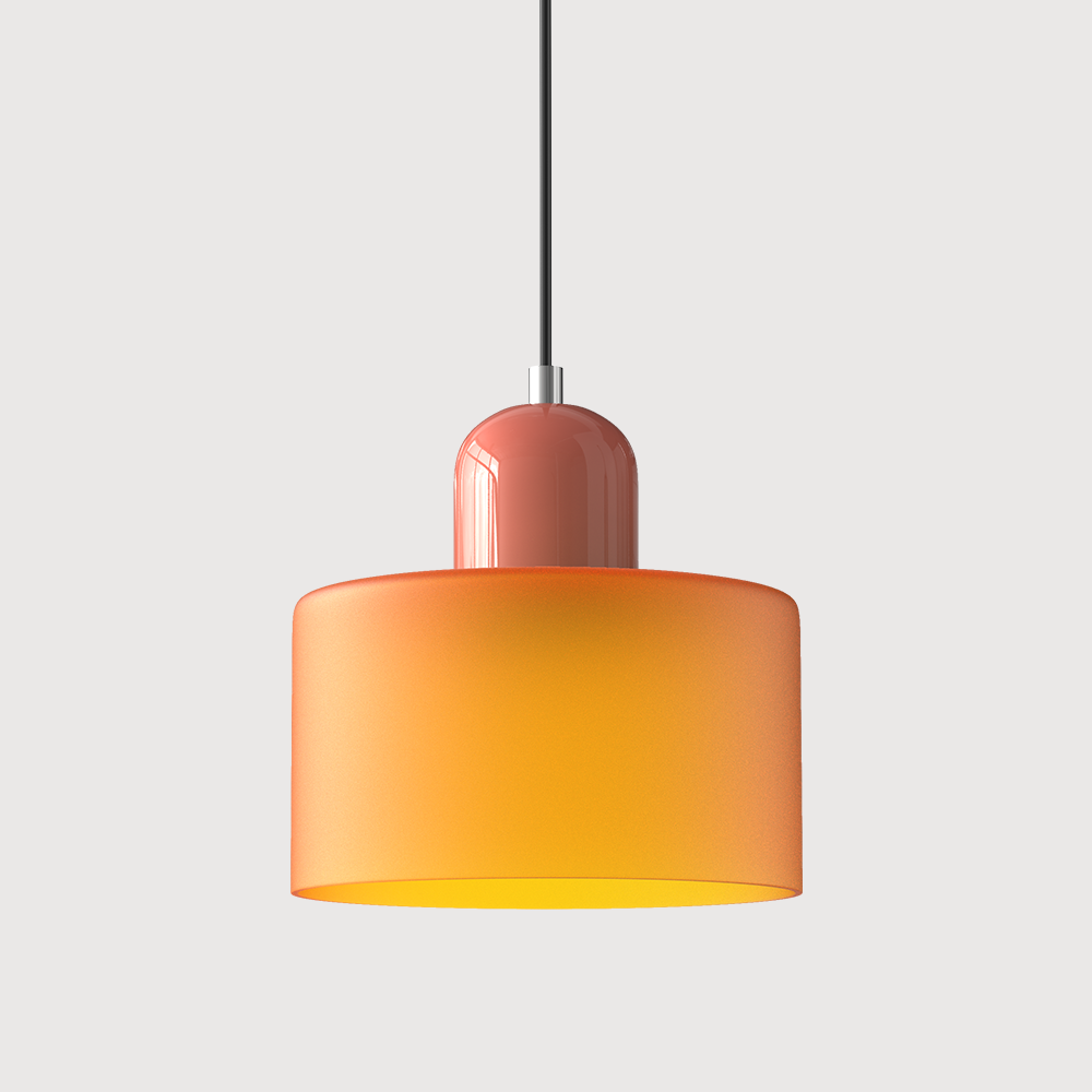Bauhaus Small Glass Art Pendant Light