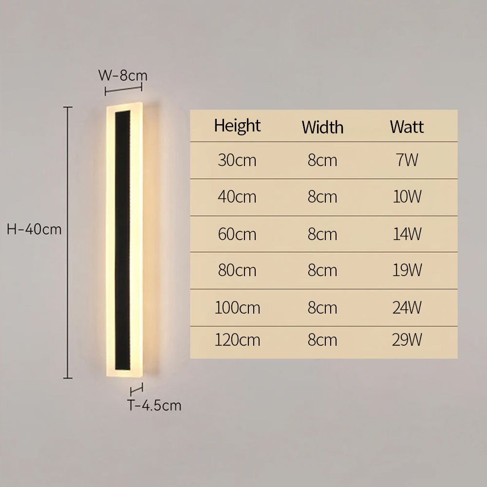 Outdoor IP65 Up Down Waterproof Wall Lights