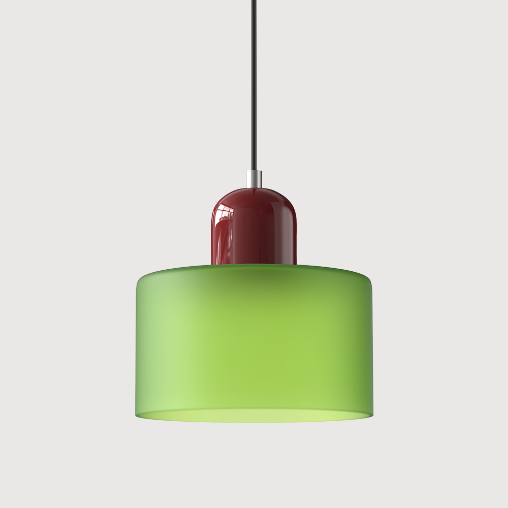 Bauhaus Small Glass Art Pendant Light
