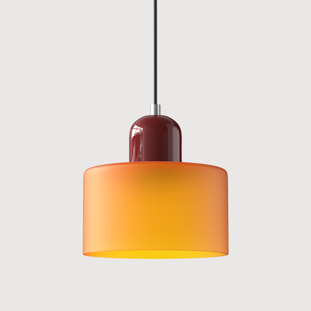 Bauhaus Small Glass Art Pendant Light