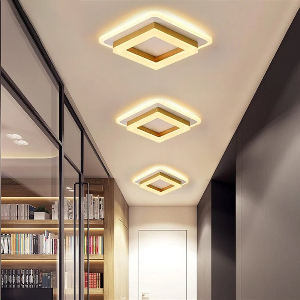 Modern Square LED Hallway Ceiling Light