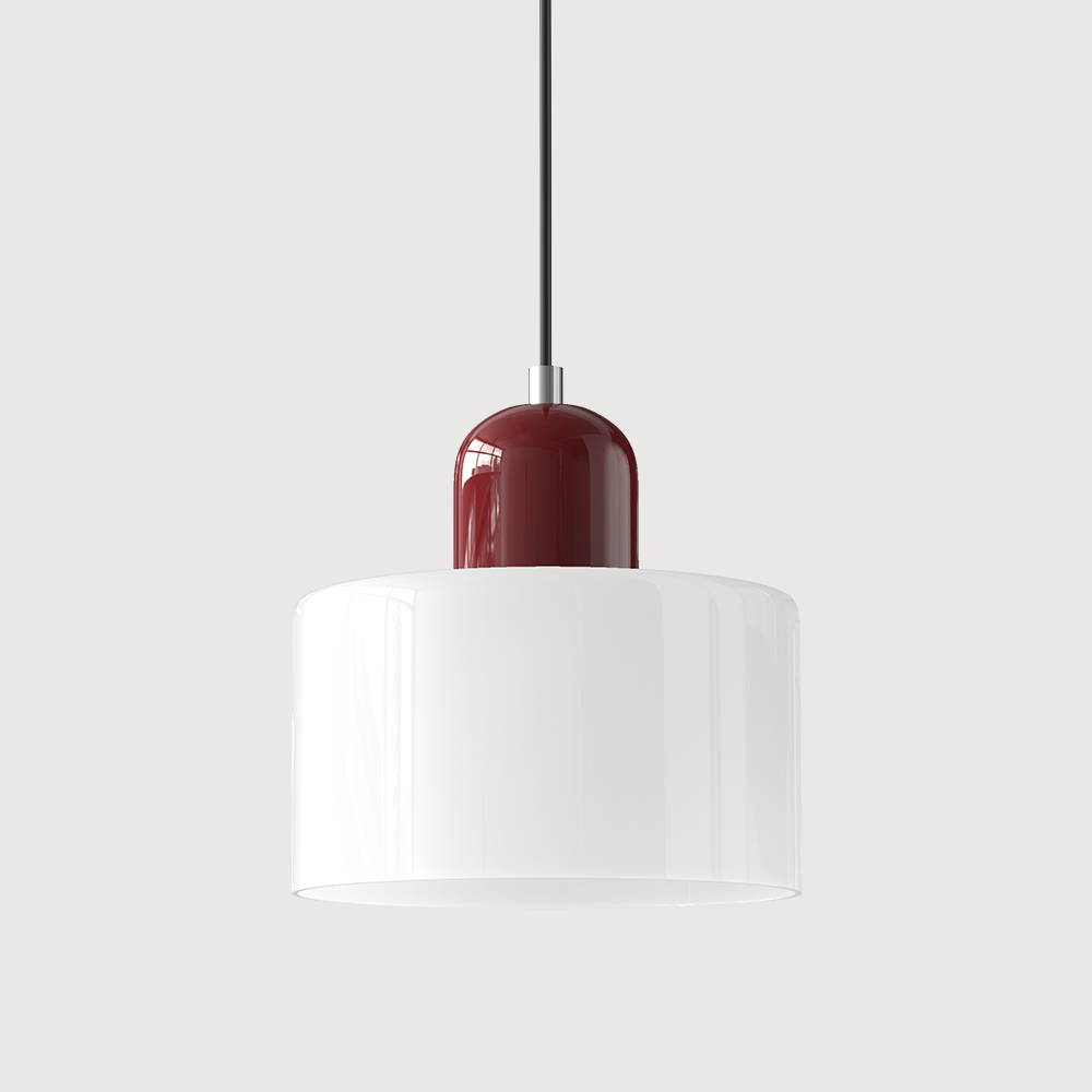 Bauhaus Small Glass Art Pendant Light