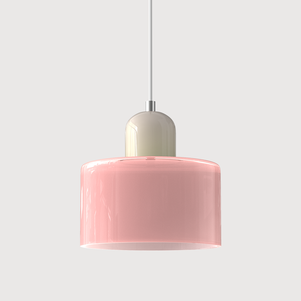 Bauhaus Small Glass Art Pendant Light