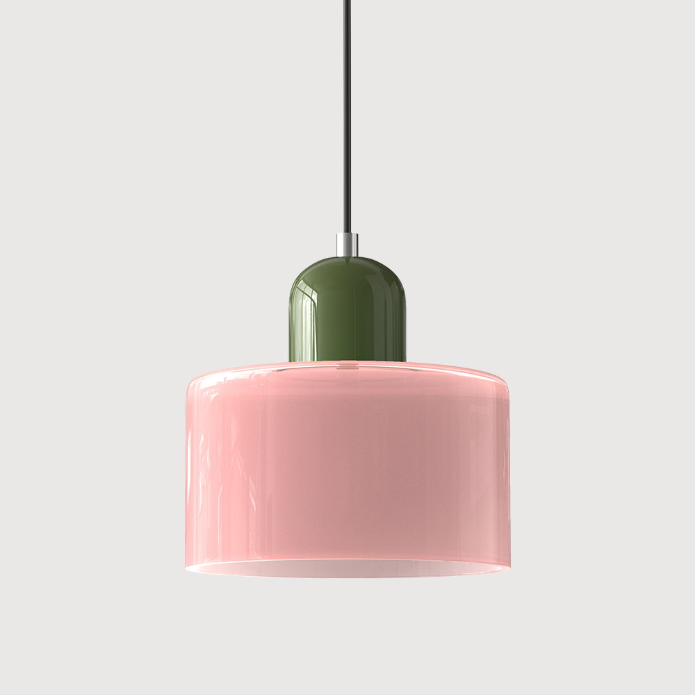 Bauhaus Small Glass Art Pendant Light