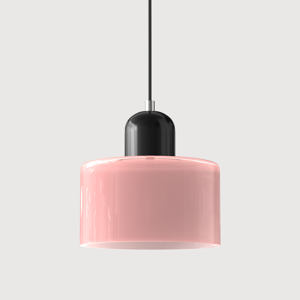Bauhaus Small Glass Art Pendant Light