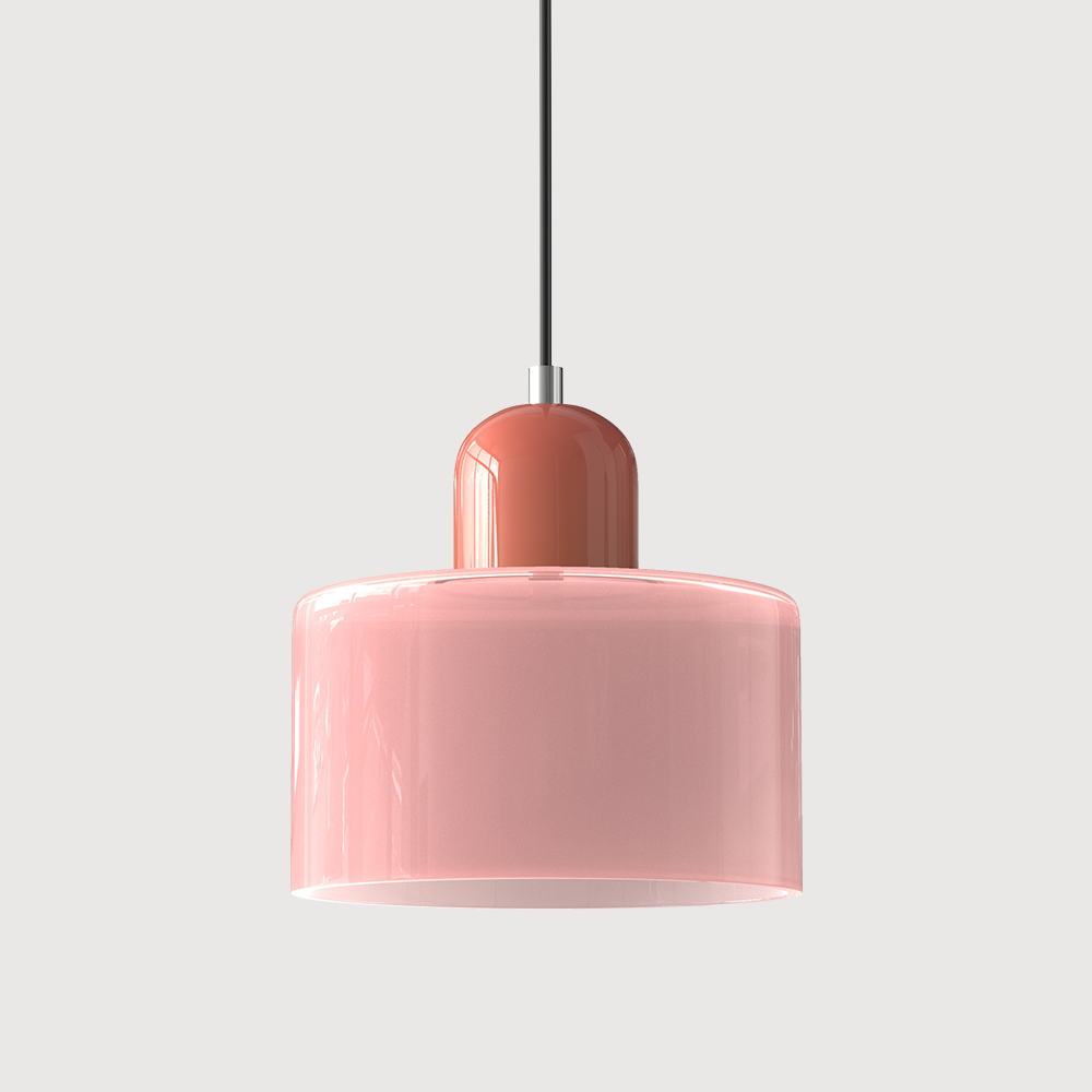 Bauhaus Small Glass Art Pendant Light