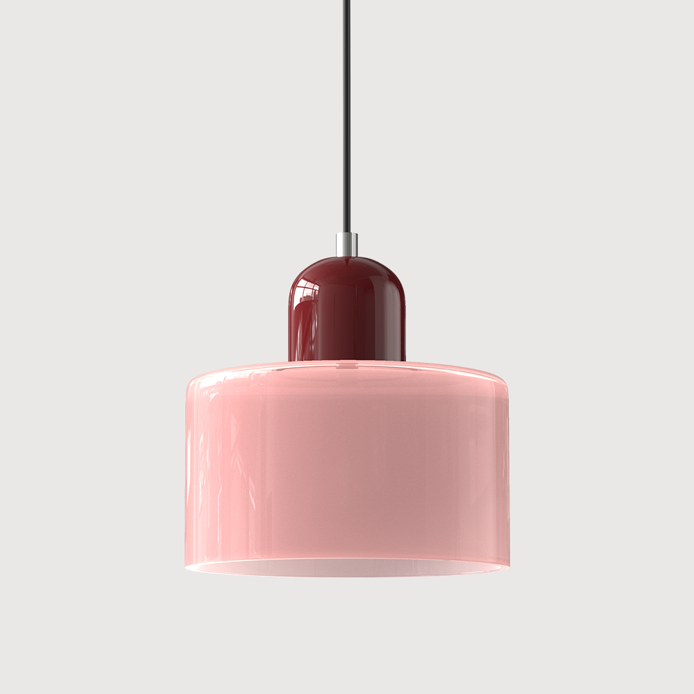Bauhaus Small Glass Art Pendant Light