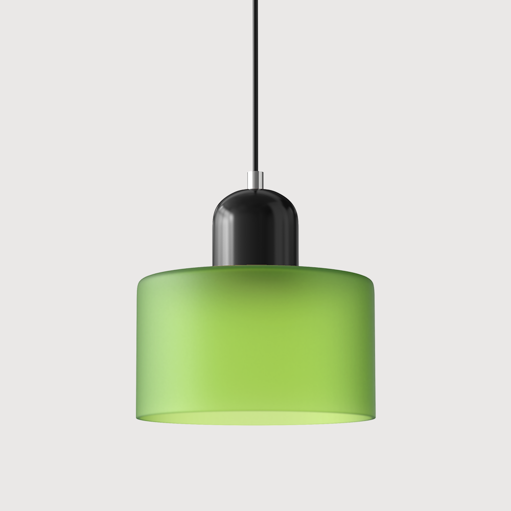 Bauhaus Small Glass Art Pendant Light
