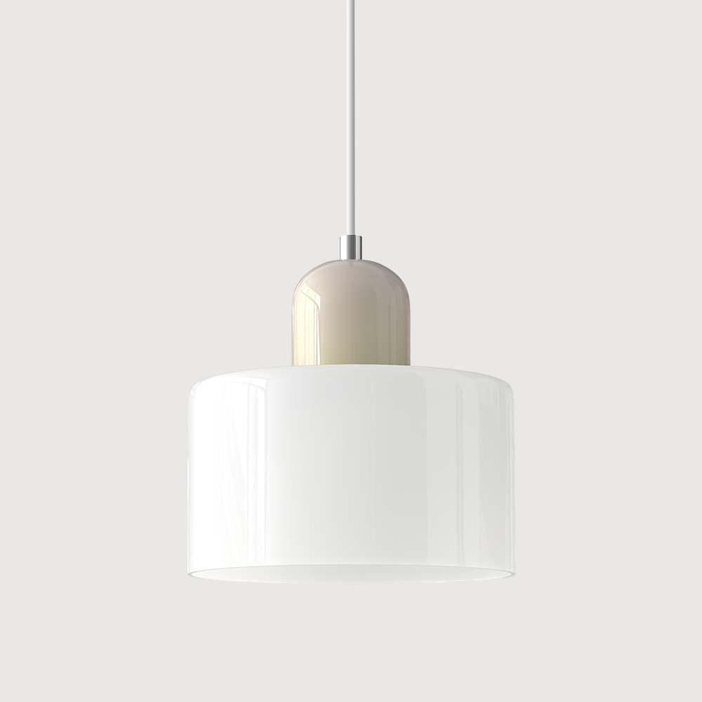 Bauhaus Small Glass Art Pendant Light