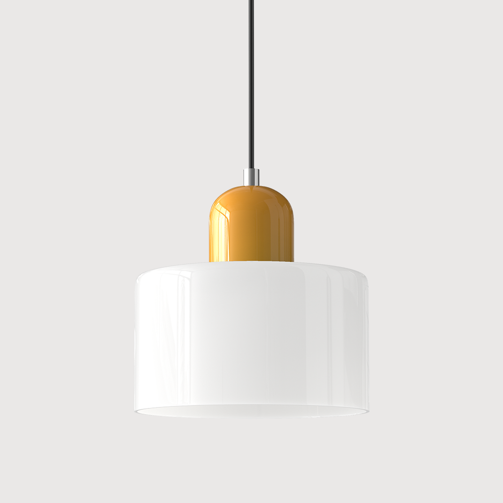 Bauhaus Small Glass Art Pendant Light