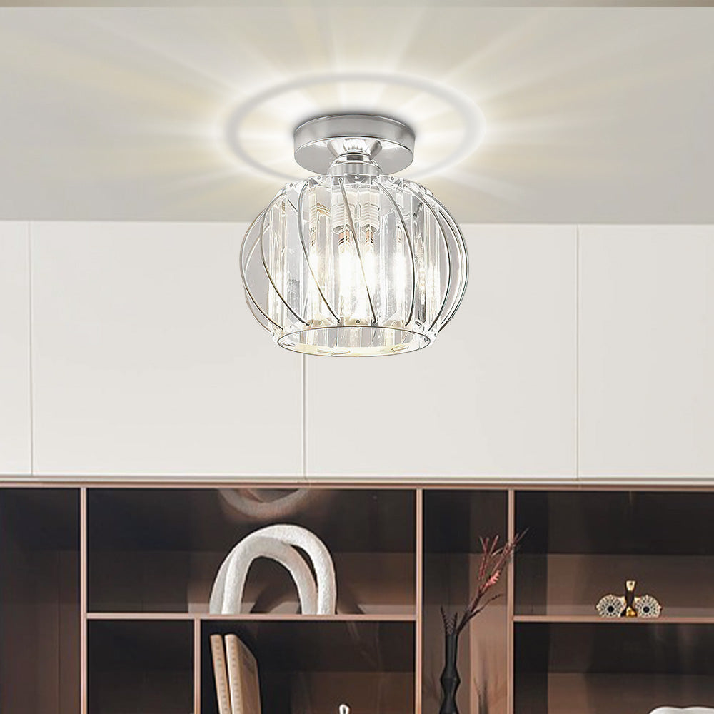 Nordic Luxury Glass Hallway Ceiling Light