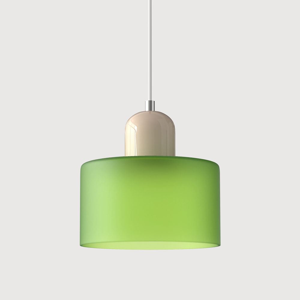 Bauhaus Small Glass Art Pendant Light
