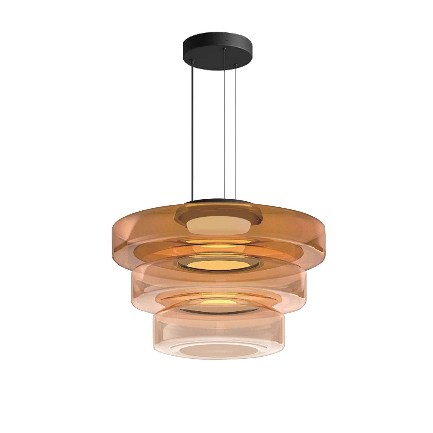 Creative Modern Round Glass Pendant Light