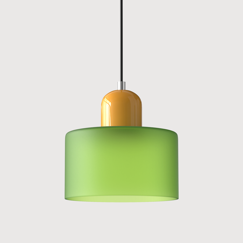 Bauhaus Small Glass Art Pendant Light