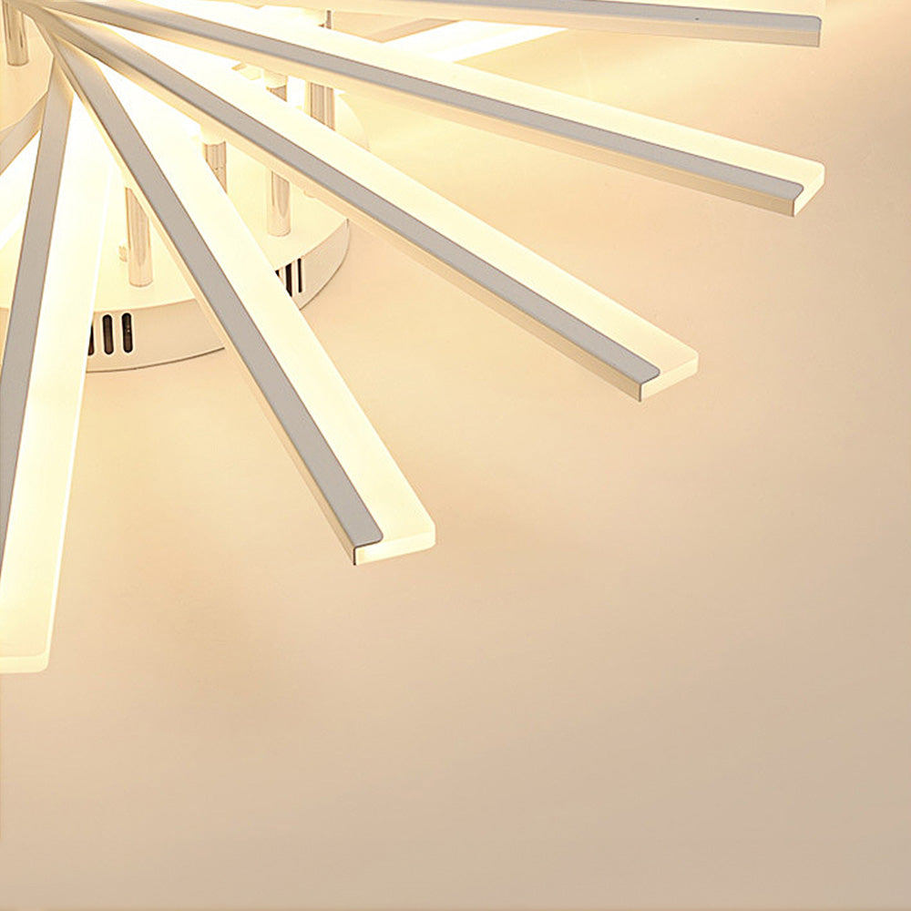 Metal Nordic Minimalist Creativity LED Ceiling Light