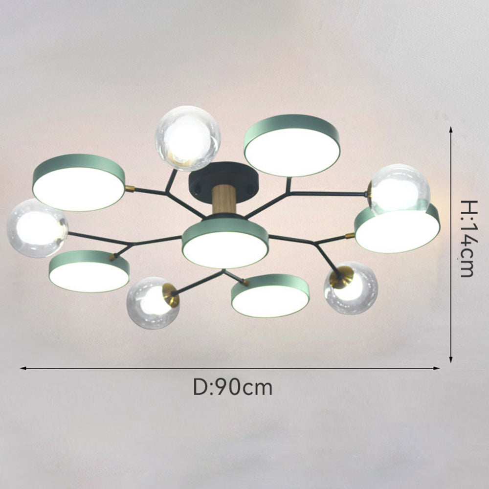 Creative Branch LED Ceiling Light For Living Room