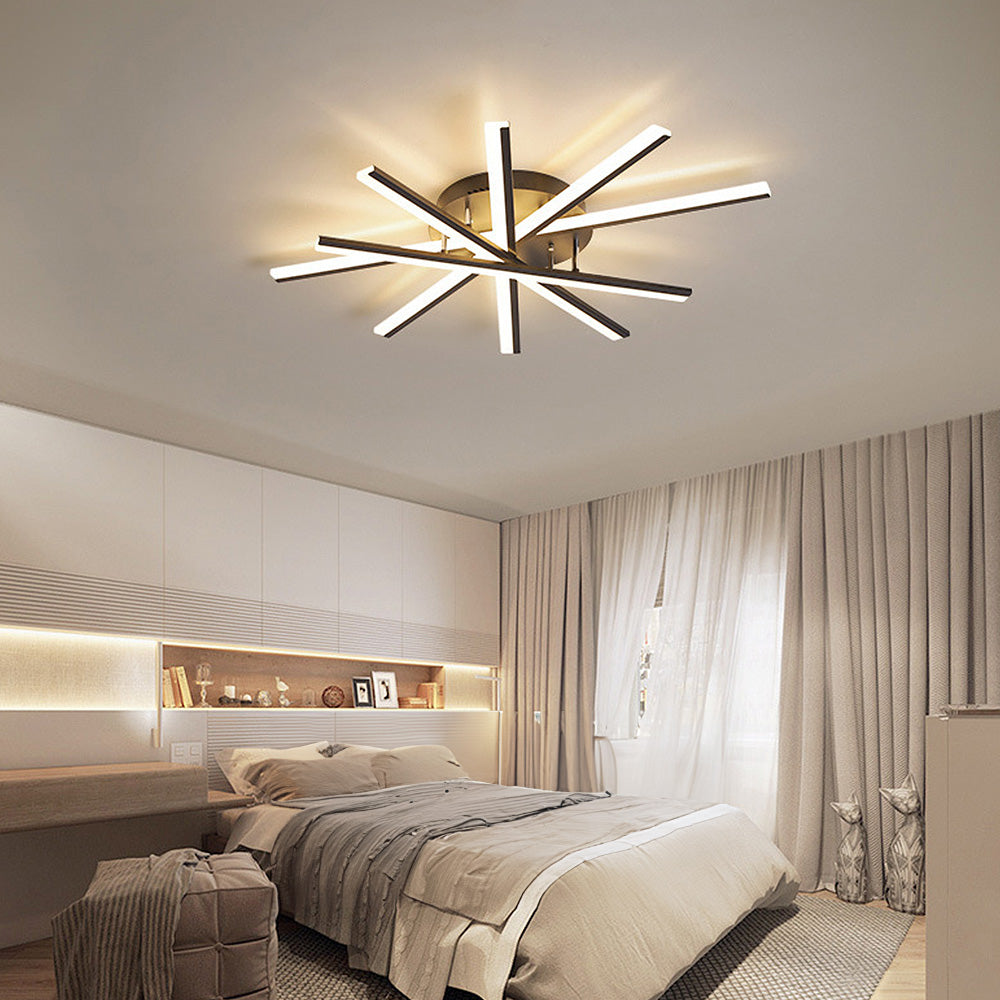Metal Nordic Minimalist Creativity LED Ceiling Light
