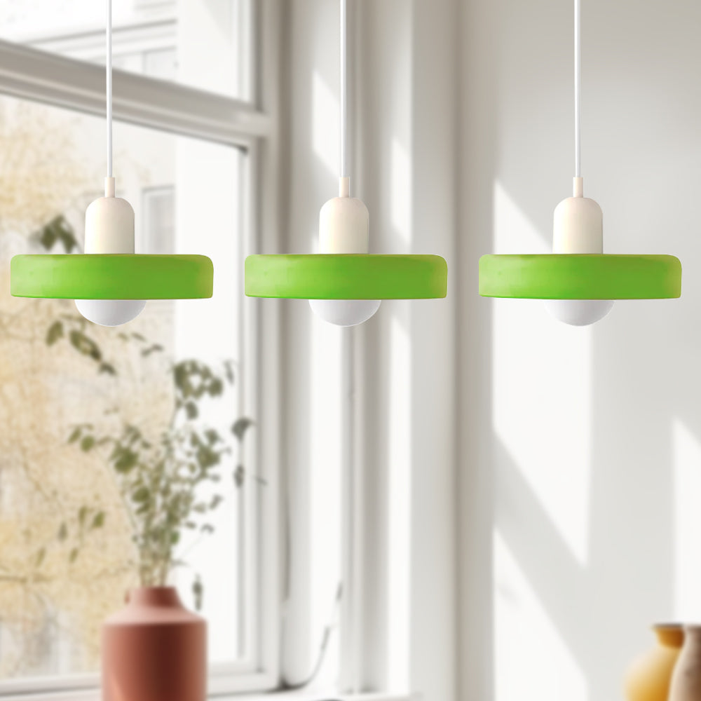 3 Heads Modern Art Decor Glass Pendant Light