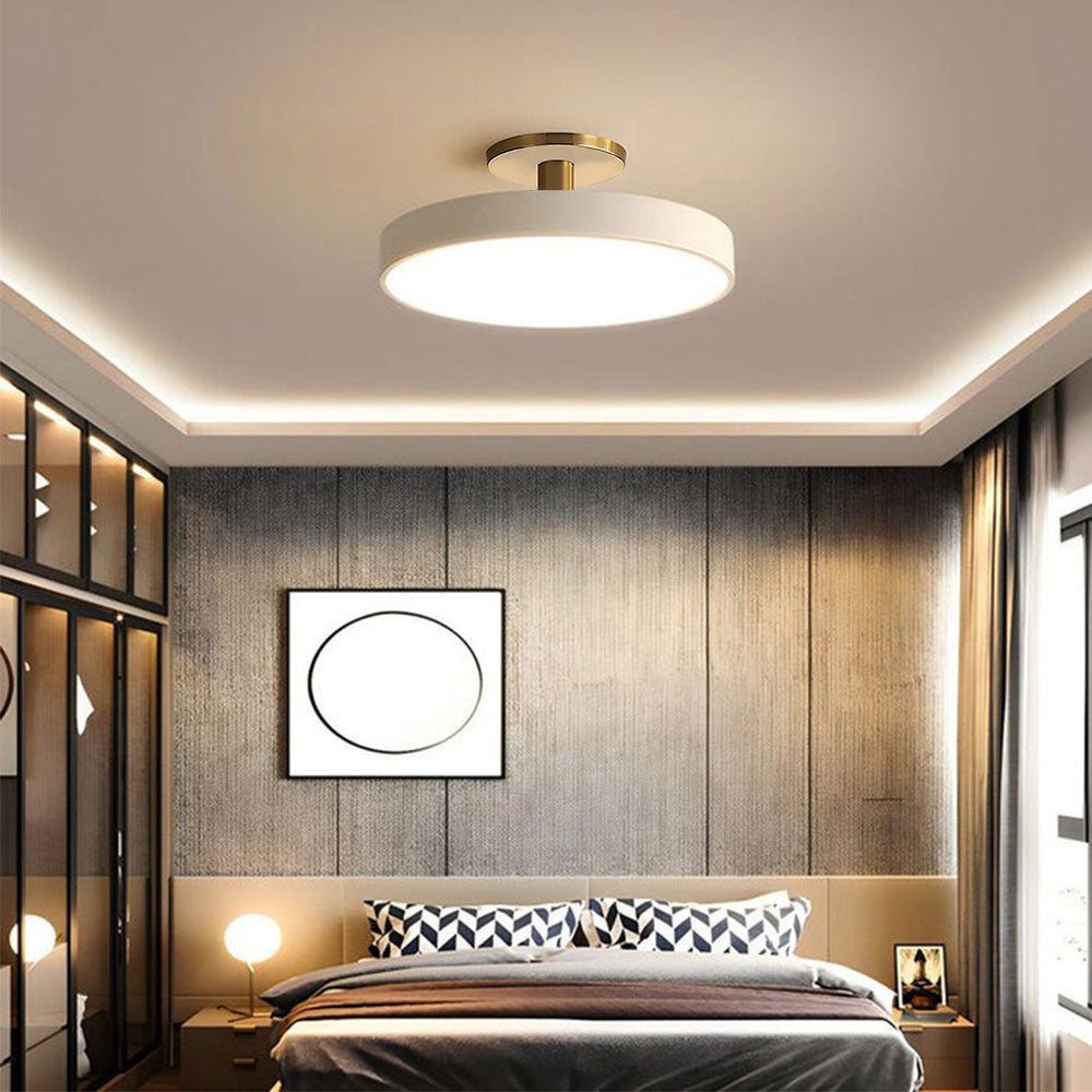 Minimalist Round Flush Mount LED Ceiling Light