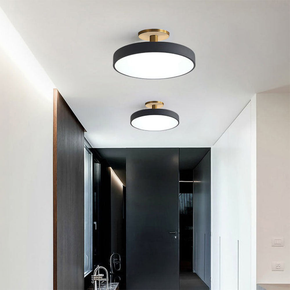 Minimalist Round Flush Mount LED Ceiling Light