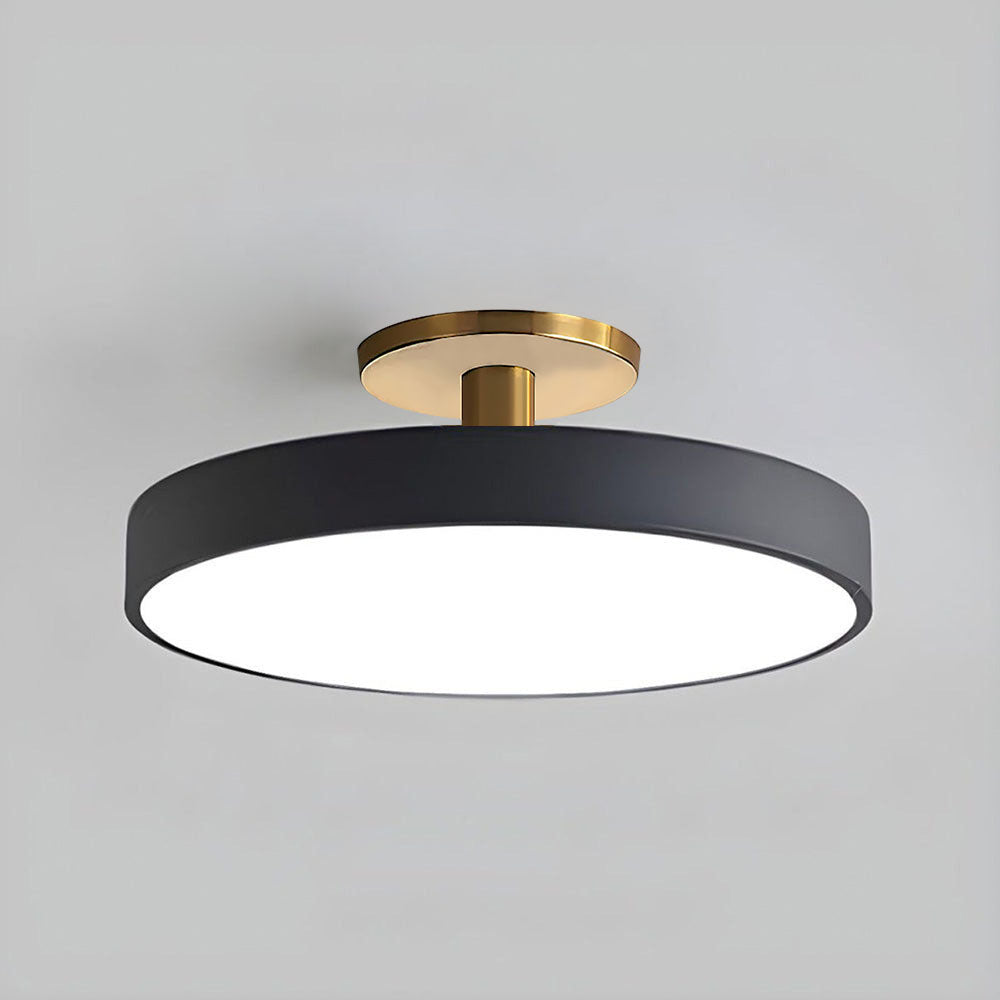 Minimalist Round Flush Mount LED Ceiling Light