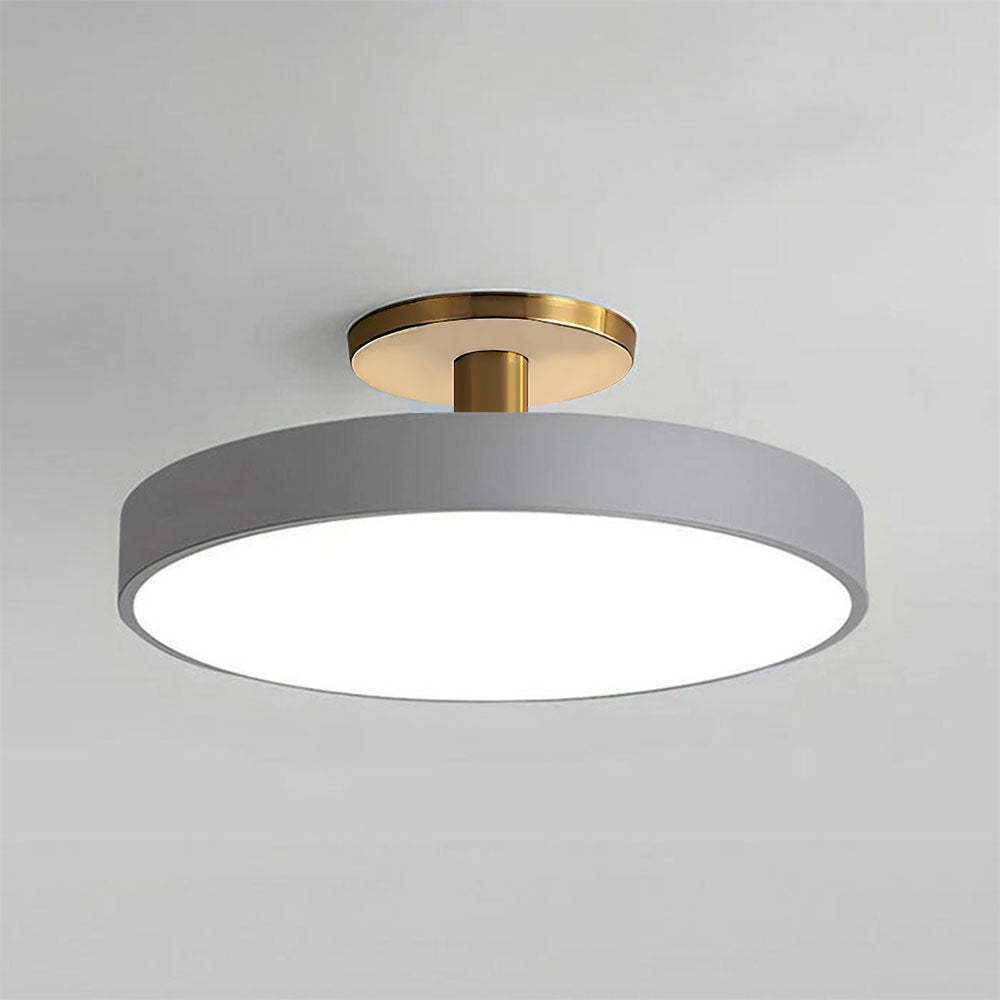 Minimalist Round Flush Mount LED Ceiling Light